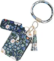 [Euyehn] Small Wallets Floral - Floral Women Wallet,Credit Card Holder Slim Wallet, Cute Small Card Wallet, Stylish Multipurpose Key Pouch for Coin, Keys, Cards
