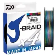 DAIWA J Braid 4 MULTI-COLOUR Fishing Line
