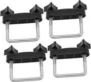 TOKIDNY 4pcs Car Roof Rack Clamps Mounting Brackets Quick Setup for Cargo Carrier Universal Fit for Automotive Luggage Box Stable Attachment Hardware