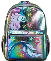 Disney Raya And The Last Dragon Iridescent Backpack To Hold School Supplies