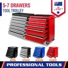 5/7 Drawer Tool Box Trolley Cabinet Storage Cart Garage Toolbox Organiser Au