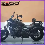 KAWASAKI VULCAN S650重機配件川崎VULCAN S 650小火神改裝後靠背多功能折疊靠坐墊司機乘客配件