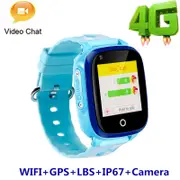 Waterproof Kids Smart watch 4G Blue Asia Version