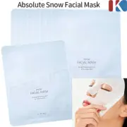 ATOMY Absolute Snow Facial Mask 20g Moisturizer Brightening Facial Mask Sheets