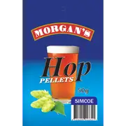 Morgan's Hop Pellets Simcoe Homebrewing Beer Brewing 50g Pack