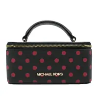 在飛比找momo購物網優惠-【Michael Kors】GIFTABLES 黑色紅點防刮