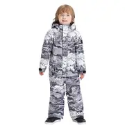 Nevenka One Piece Ski Suits Jackets Waterproof Winter Warm Jumpsuits for Kids-50804