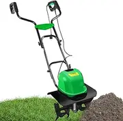 2400W Garden Scarifier, Lawn Scarifier with 4 Tiller Blades, 45CM Maximum Tilling Width, Cultivation Depth 22CM, Rotation Speed 390r/min, for Soil Loosening & Lawn Maintenance