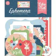Echo Park ~ LITTLE DREAMER GIRL ~ Ephemera Die Cuts