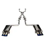 Invidia Q300H Cat-Back Exhaust w/ Rolled Titanium Tips for 14+ Lexus RCF (for: Lexus)