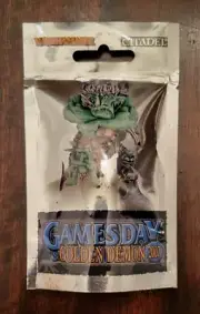 Warhammer Games Day 2007 Golden Demon - Orc Boss New In Bag - Metal - Rare & OOP
