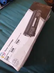 Toner Cartridge Printer Replacement- HP 78A Black CE278A, Canon 126 128 3483B001