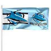 Cronulla Sharks Pole Flag