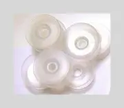16 KUMIHIMO THREAD CORD BOBBINs FLEXIBLE PLASTIC 1-3/4" diameter EZ-BOB for Cord
