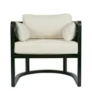 [Florabelle Living] Weave Occasional Chair Black