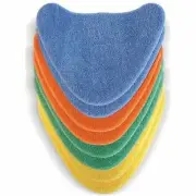 Vax Genuine Total Home 8x Hook and Loop Microfibre Multi-Colour Cleaning Pads