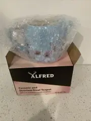 Alfred ceramic and stainless steel teapot