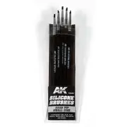 AK Interactive Silicone Brushes Hard Tip Small Size
