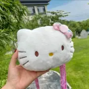 Hello Kitty Mini Plush Bag Shoulder Bag Handbag makeup bag Pouch