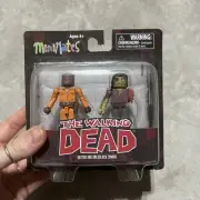 The Walking Dead Comic MiniMates Dexter, Dreadlock Zombie | Series 3