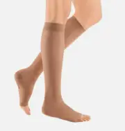 Mediven Sheer & Soft for Women, 15-20 mmHg Calf Open Toe Mild Compression