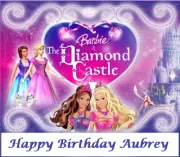 Barbie and the Diamond Castle Edible Cake Topper Decoration