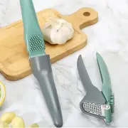 Stainless Steel Garlic Press Manual Clean Garlic Ginger Mincer Easy To Squeez HG