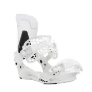 Nidecker Kaon Men's Snowboard Bindings, White, Small MY25