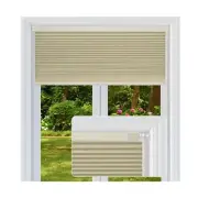 Cordless Cellular Shades, No Drill No Tools Honeycomb Window Blinds, Blackout...