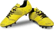 Nivia Step Out Play Dribble Football Shoes (Yellow/Black, 11 UK/ 12 US / 45 EU)