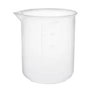 Clear Measuring Cup Labs PP Plastic Graduated Beakers 500ml