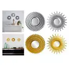 Gold Mirror Circle Decorative Mirrors Hanging Mirror for Home Moms