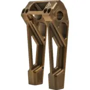 KODLIN USA 0602-1521 K55122B Fastback Risers - 8" - Bronze