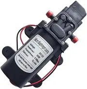 60W 12V 80PSI Water Pump High Pressure Caravan Camping Boat 5L/Min Self-Priming