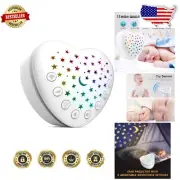 Rechargeable Baby White Noise Machine with Auto-off Timer & Adjustable Settings