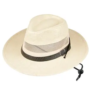 草帽男夏天遮陽帽百搭大檐透氣禮帽 戶外釣魚帽 夏季防曬沙灘帽子