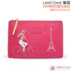 LANCOME 蘭蔻 VIP時尚巴黎化妝包(桃紅)(19X6X13cm)【滿額贈賣場請勿下單】【美麗購】