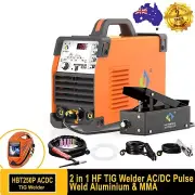 200A Aluminum HF TIG AC DC TIG Welding Machine Inverter TIG Welder W/Foot Pedal