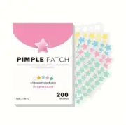 200pc Cute Acne Removal Pimple Patch Waterproof Invisible Pimple Patch Skin Care