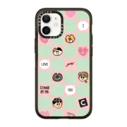 iPhone 12 mini Impact Case Grim B Checker Case