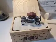 ERTL Hershey's 1914 Chevy Roadster In Wood Box F299 Diecast 1:43 Scale