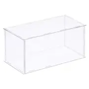 Acrylic Display Case Plastic Box Cube Storage Box Transparent 41x21x20.5cm