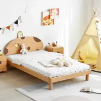 在飛比找momo購物網優惠-【橙家居·家具】/預購/艾勒系列五尺蘑菇兒童床 AL-K10