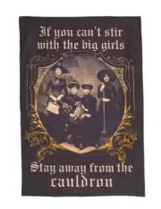 Victorian Trading Co Stay Away from the Cauldron Witches Cotton Tea Towel