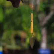 10 Pcs Bamboo Wind Chime Accessories Windchime Parts Replacement Tubes