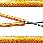 Auto Front Hood Bonnet Modify Gas Struts Lift Support Shock Damper Absorber Car Styling Props，Compatible With Roewe RX5 RX5 2016-2023(Orange carbon fiber)