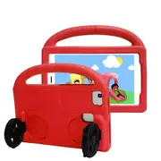 MCC Kids Samsung Galaxy Tab A7 Lite 8.7" Case Cover Shockproof T220 Wheel [Red]