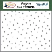 Echo Park Stencil 6"X6" Charming Sparkles, Wizards & Company*