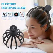 Head Massager Electric Rechargeable Octopus Head Massager Head Therapy MultiClaw