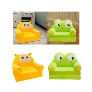 Kids Sofa Couch Fold Flip Open Couch Sleeper Convertible Sofa to Lounger